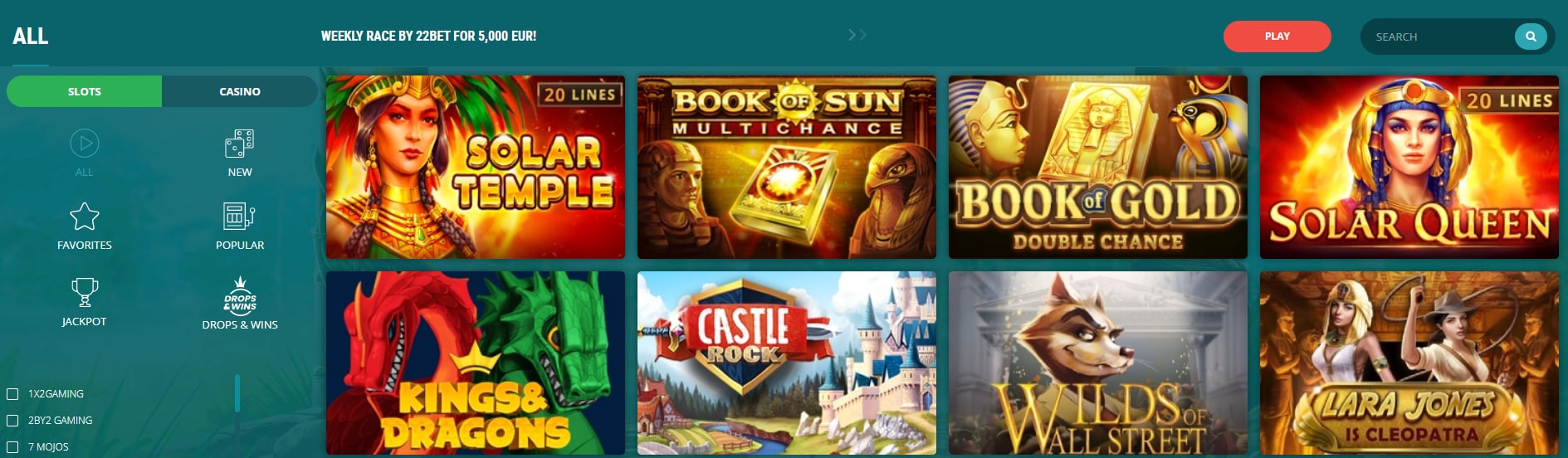 22Bet Casino Discover Casino Excellence In UK 